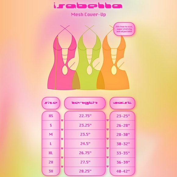 Voight Isabella Mesh Cover-Up Dress in Naranja - Picture 4 of 5